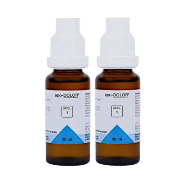 ADEL Germany Homeopathy - ADEL1 Apo-Dolor Headache and Neuralgia Drops 20 ml - my-ayurvedic