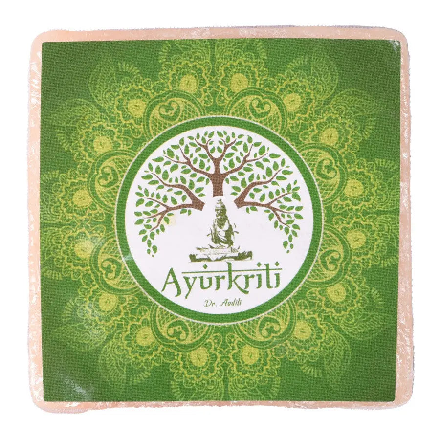 Ayurkriti - Handmade Manjista Chandan Soap 100 g - my-ayurvedic