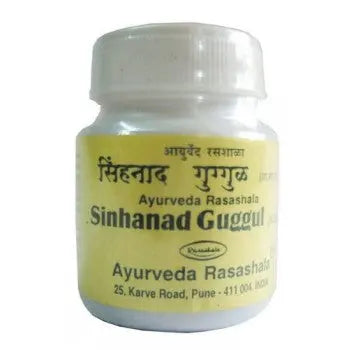 Ayurveda Rasashala - Sinhanad Guggulu 60 Tablets - my-ayurvedic