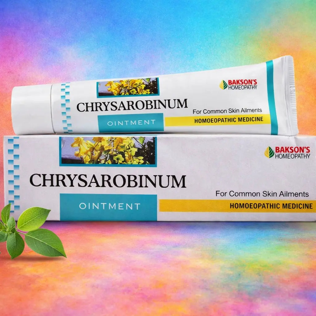 Bakson Homeopathy - Chrysarobinum Ointment 25 g Bakson Homeopathy