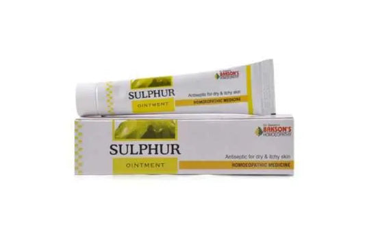 Bakson's Homeopathy - Sulphur Ointment 25 g - my-ayurvedic
