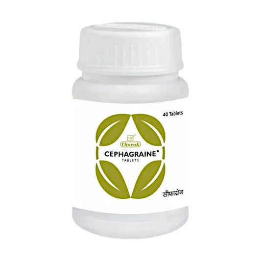 Charak - Cephagraine 40 Tablets - my-ayurvedic