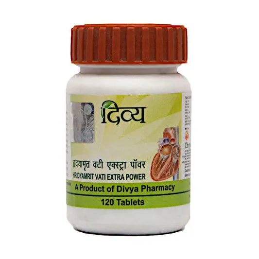 Divya Patanjali - Hridyamrit Vati Extra Power 80 Tablets - my-ayurvedic