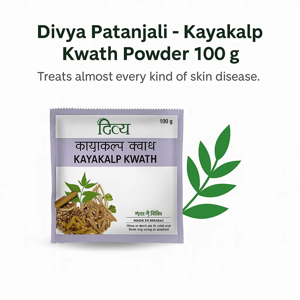 Divya Patanjali - Kayakalp Kwath Powder 100 g Divya Patanjali