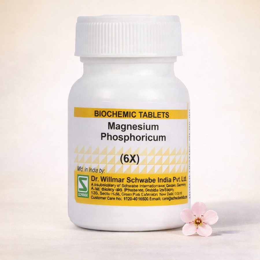 Dr. Schwabe Schuessler Salt Magnesium Phosphoricum 6X Tablets 20 g – cell salt for muscle relaxation and cramp relief