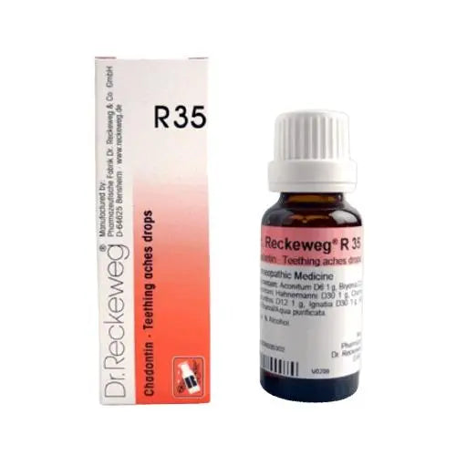 Dr. Reckeweg R35 - Chadontin Teething-aches Drops 22 ml - my-ayurvedic
