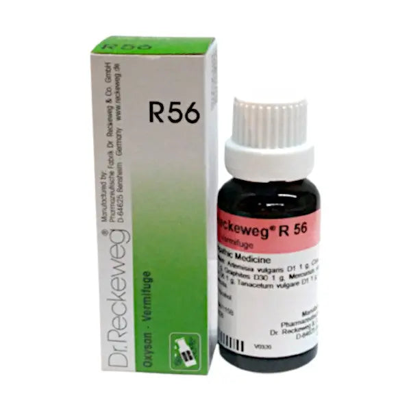 Dr. Reckeweg R56 Oxysan Vermifuge Drops 22 ml – homeopathic drops for worm infestation relief