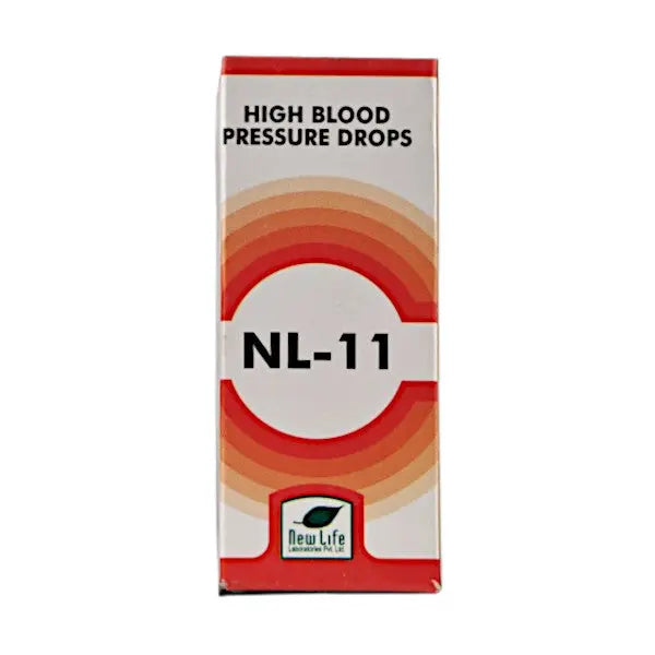 New Life Labs NL11 High Blood Pressure Drops 30 ml – homeopathic drops supporting healthy blood pressure and cardiovascular balance