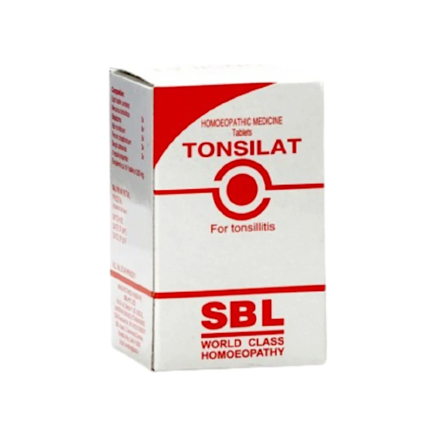 SBL Tonsilat 250 mg 10 Tablets – homeopathic tablets for tonsillitis and throat irritation relief