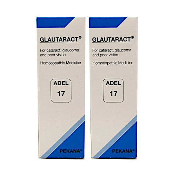 Image: ADEL Germany Homeopathy - ADEL17 Glauteract Drops 2x20 ml - Support for Eye Health.