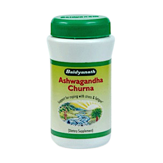 Image: Baidyanath Ashwagandha Powder 100 g: Ayurvedic vitality for mood, immunity, stress, and overall well-being.