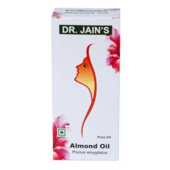 Image for Dr. Jain's Almond Essential Oil - 15 ml. Versatile oil for skin, hair, immunity, and more.