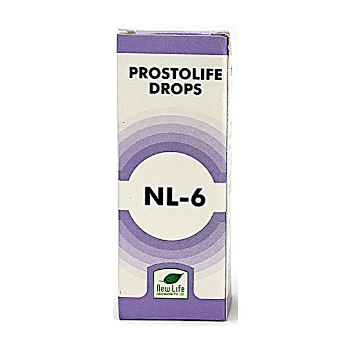 Image: New Life - NL6 Prostolife Drops 30 ml: Alleviates urinary discomfort, enhances urine flow for improved well-being.