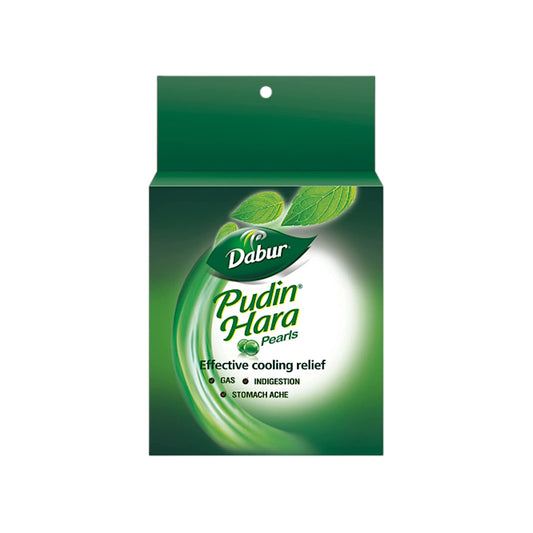 Image of Dabur Pudin Hara Capsules - Natural remedy for digestive issues like acidity, indigestion, and stomach discomfort.