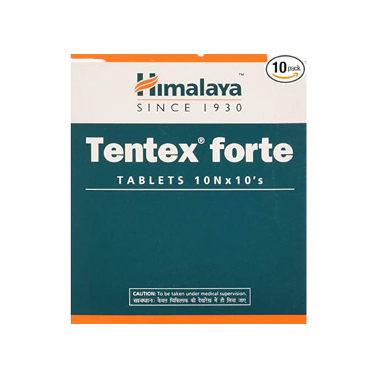 Image: Himalaya Tentex Forte 10 Tablets - Supports male sexual function and performance.
