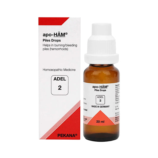 ADEL Germany Homeopathy - ADEL2 Apo-Ham Piles Drops 20 ml