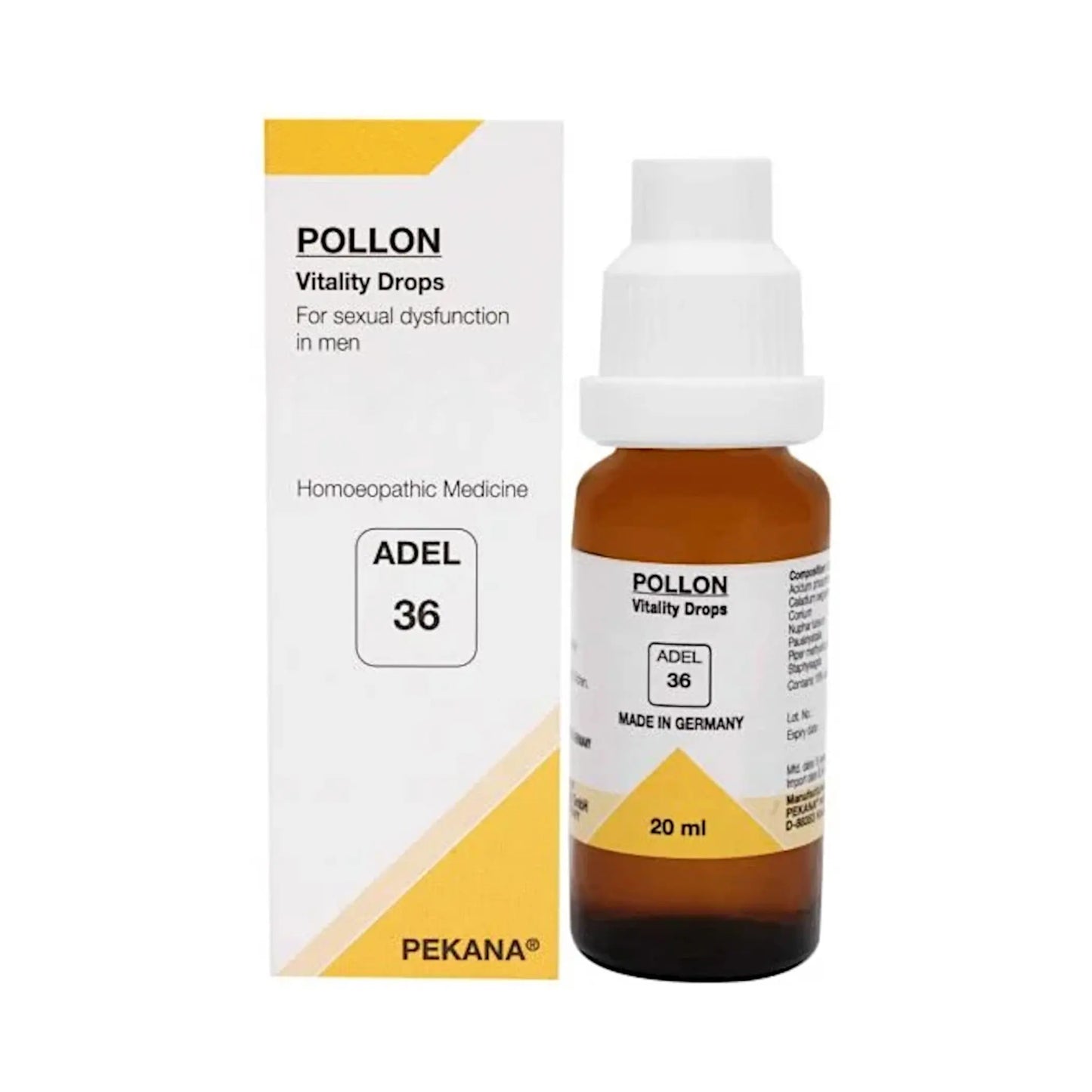 ADEL Germany Homeopathy - ADEL36 Pollon Drops 20 ml - my-ayurvedic