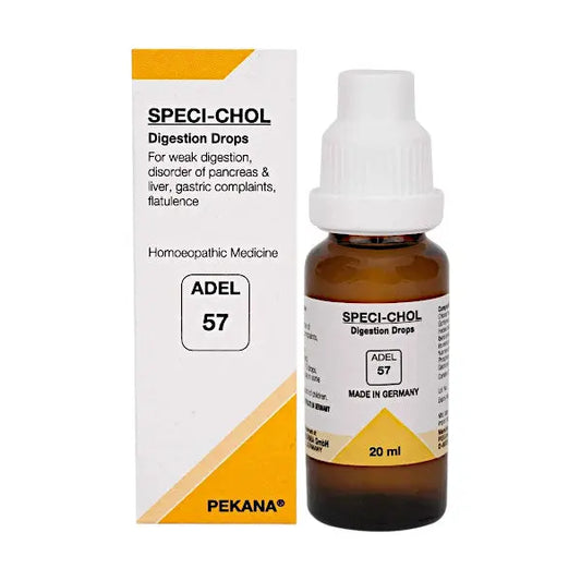 ADEL Germany Homeopathy - ADEL57 Speci-Chol Digestion Drops 20 ml - my-ayurvedic