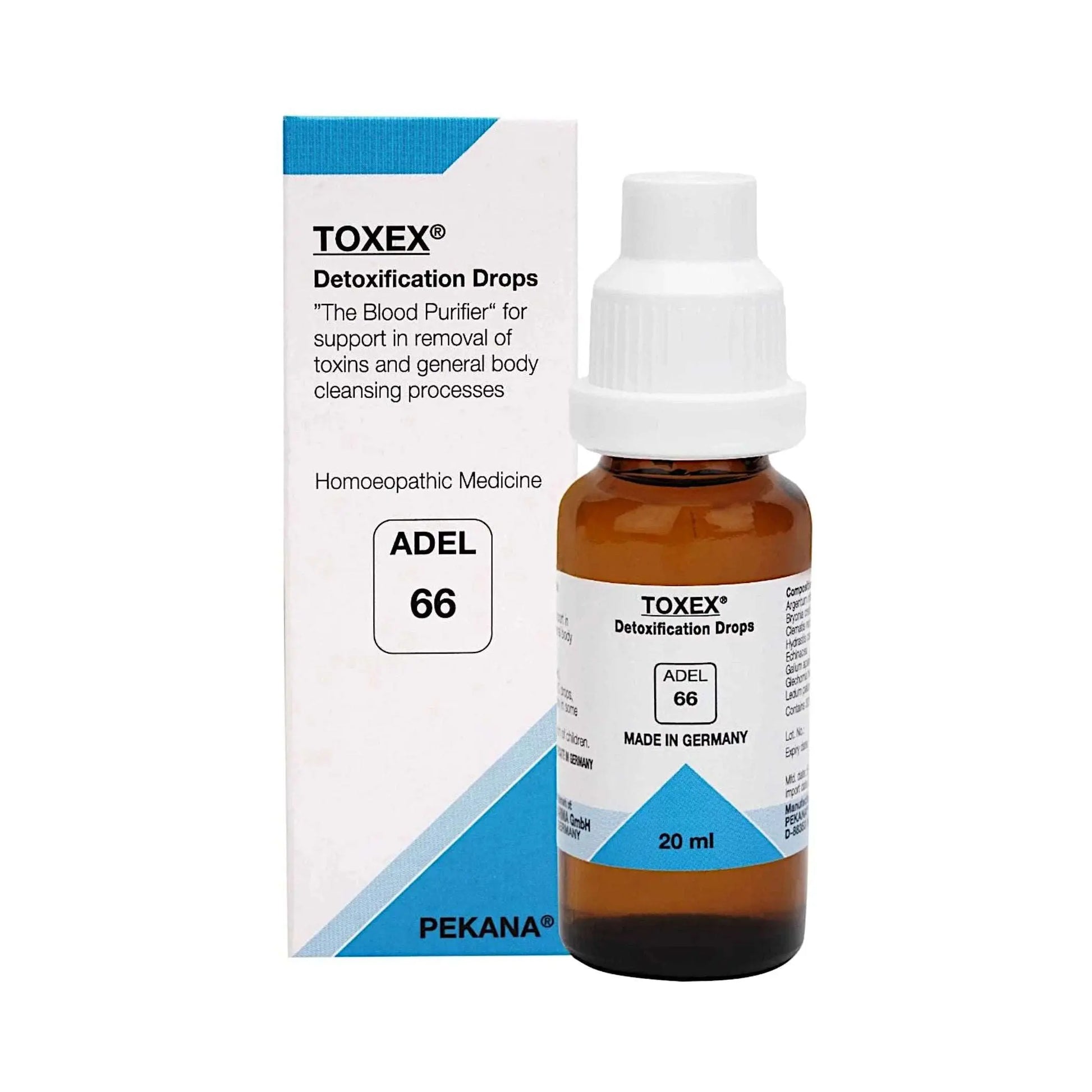 ADEL Germany Homeopathy - ADEL66 Toxex Drops 20 ml - my-ayurvedic