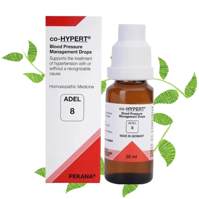 ADEL Germany Homeopathy - ADEL8 Blood Pressure Management Drops 20ml-ADEL Germany Homeopathy