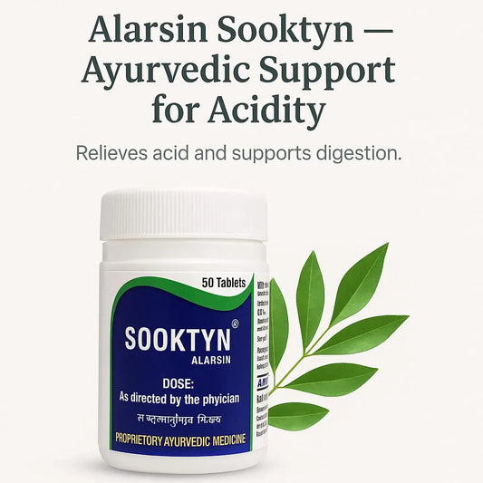 Alarsin - Sooktyn 100 Tablets Alarsin