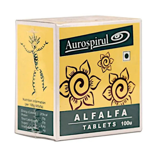 Aurospirul - Alfalfa 100 Tablets - my-ayurvedic