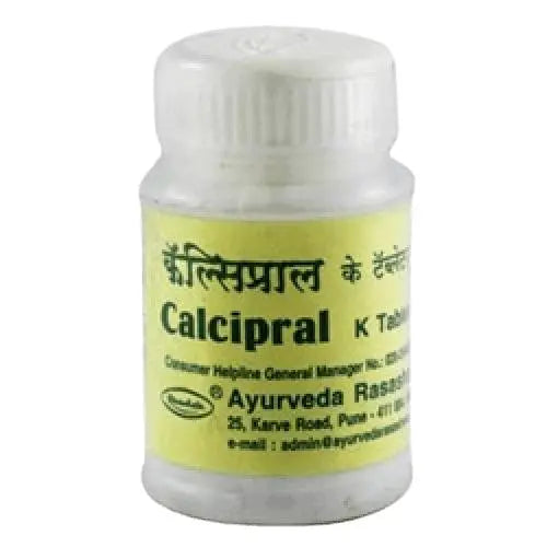 Ayurveda Rasashala - Calcipral 60 Tablets - my-ayurvedic