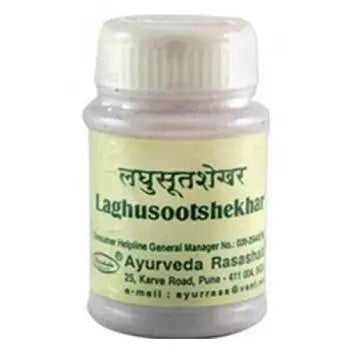 Ayurveda Rasashala - Laghusootshekhar 60 Tablets - my-ayurvedic