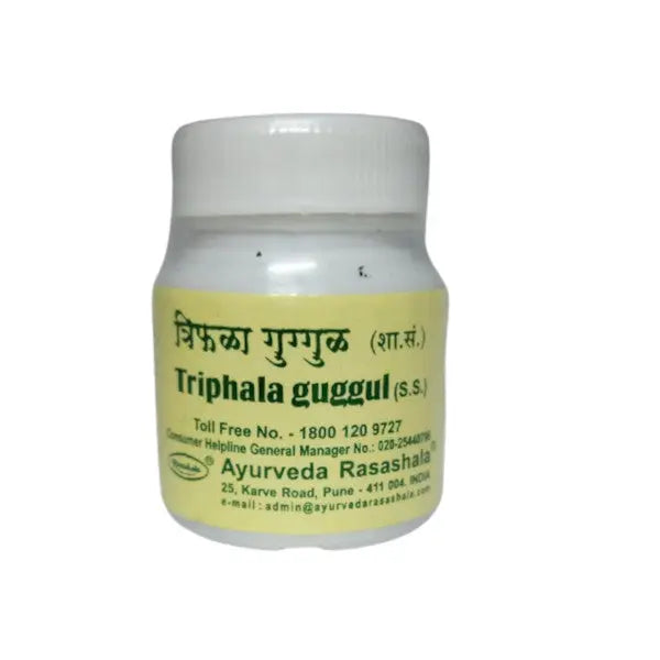 Ayurveda Rasashala - Triphala Guggul 60 Tablets - my-ayurvedic