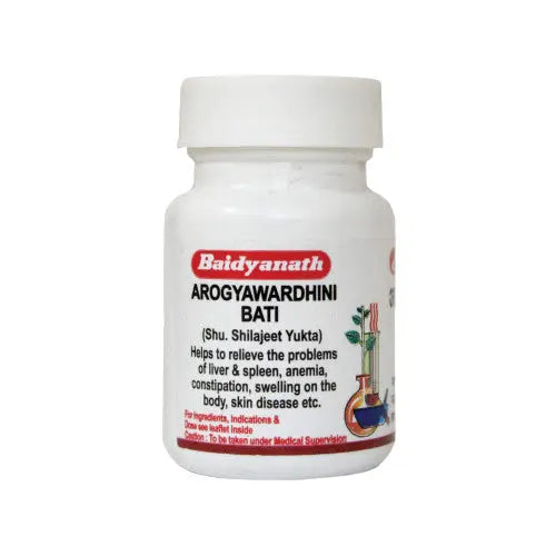 Baidyanath - Arogyavardhini Bati 40 Tablets - my-ayurvedic