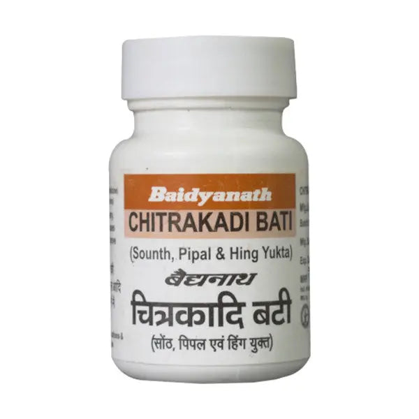 Baidyanath - Chitrakadi Bati 80 Tablets - my-ayurvedic