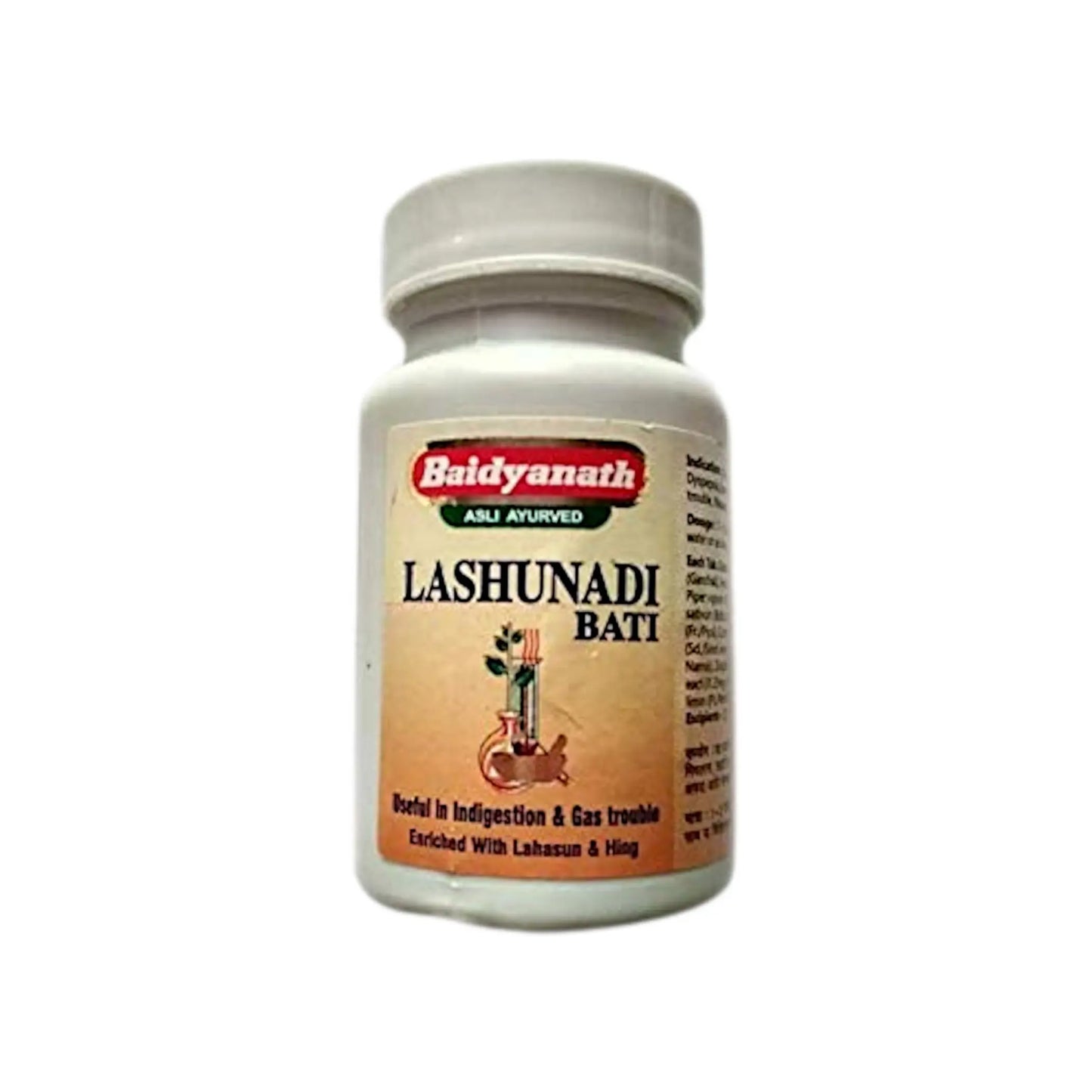 Baidyanath - Lashunadi Bati 40 Tablets - my-ayurvedic