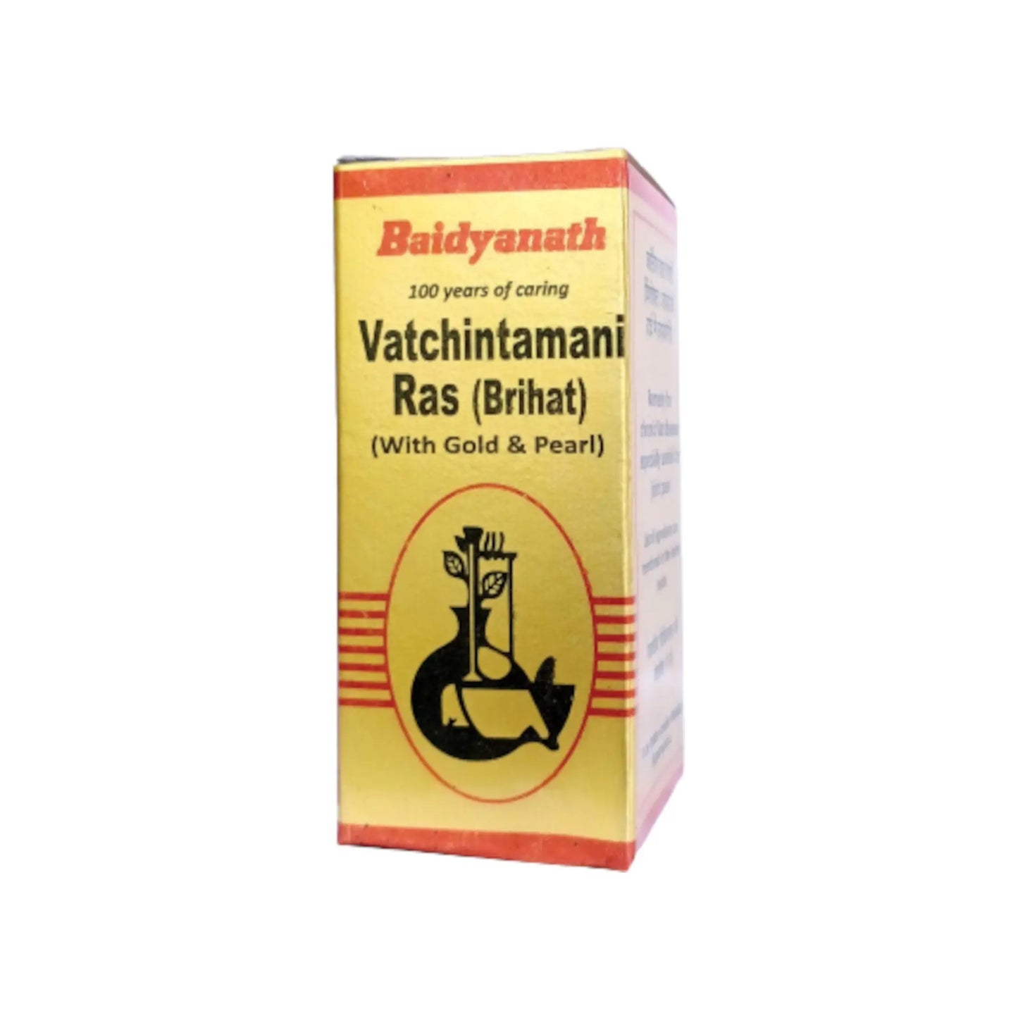 Baidyanath - Vat Chintamani Ras Virhat with Gold 30 Tablets - my-ayurvedic