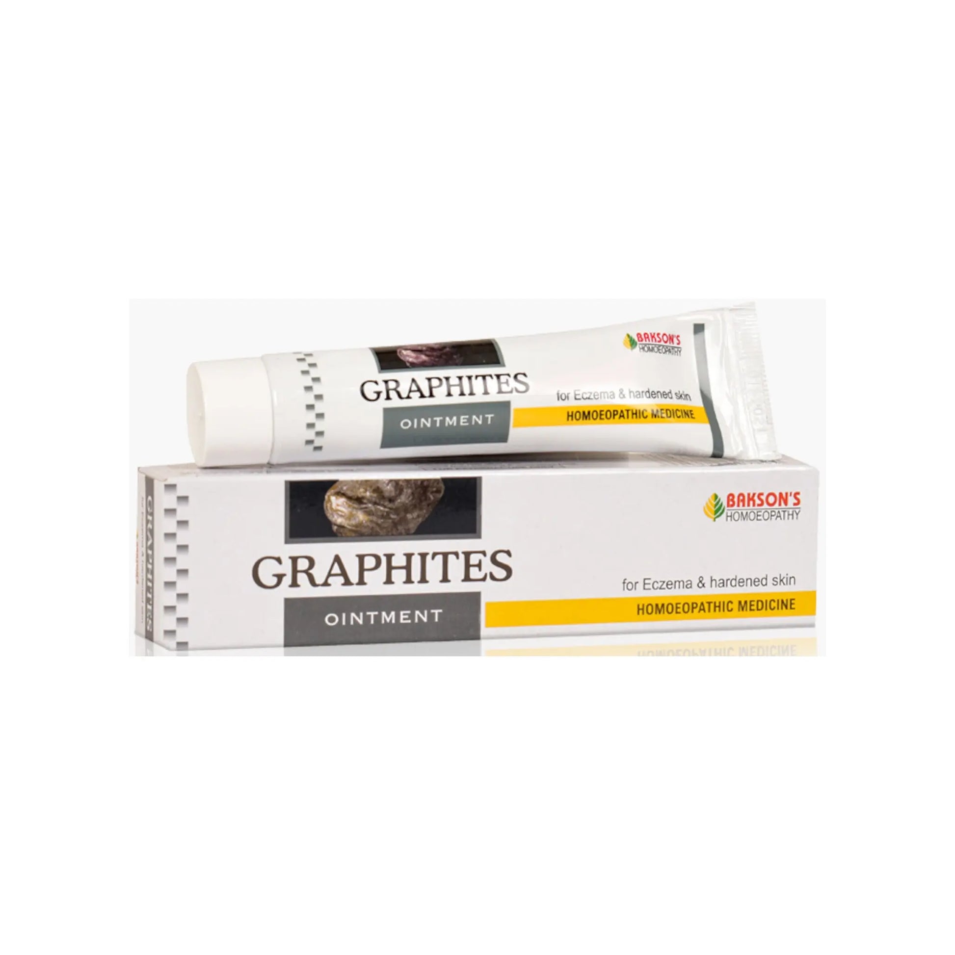 Bakson Graphites Ointment 25 g – homeopathic ointment for eczema, cracked skin, and itching relief