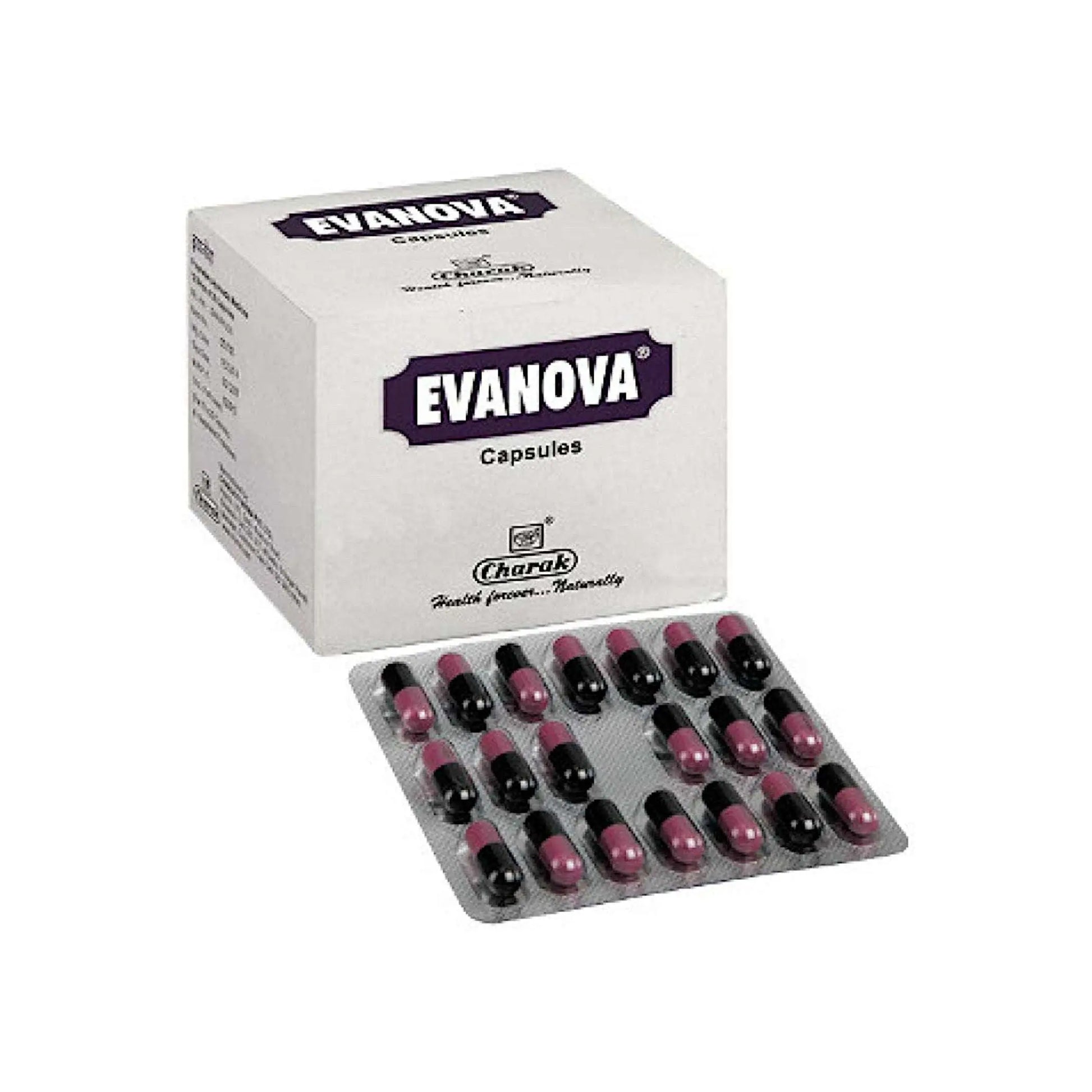 Charak - Evanova 20 Capsules - my-ayurvedic