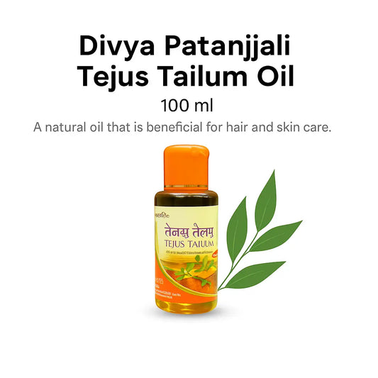 Divya Patanjali - Tejus Tailum Oil 100 ml - My-Ayurvedic