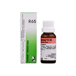 Dr. Reckeweg Germany R65 Psoriasin Psoriasis Drops 22 ml – homeopathic drops for psoriasis and skin inflammation relief