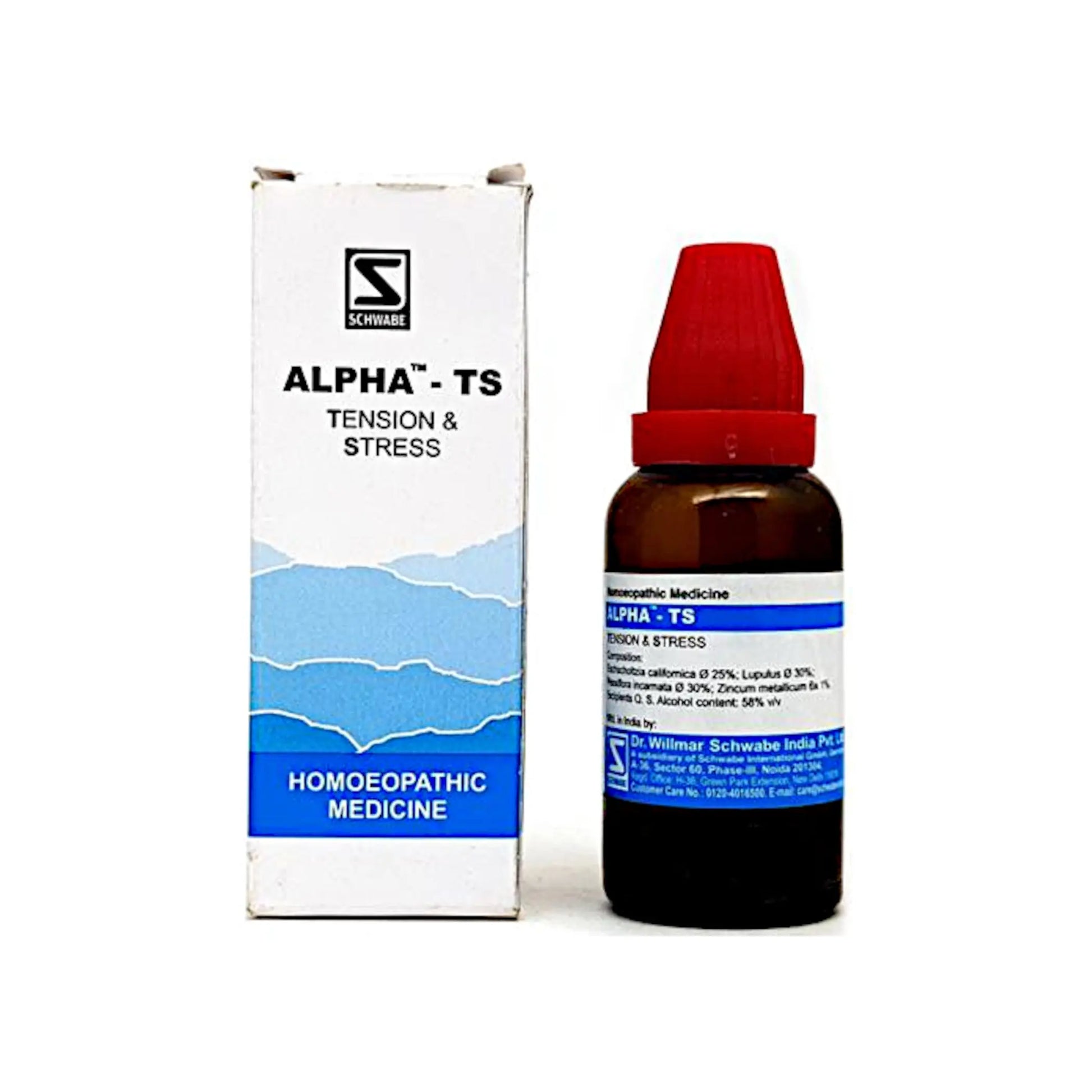Dr. Schwabe Homeopathy - Alpha-TS Drops 30 ml - my-ayurvedic