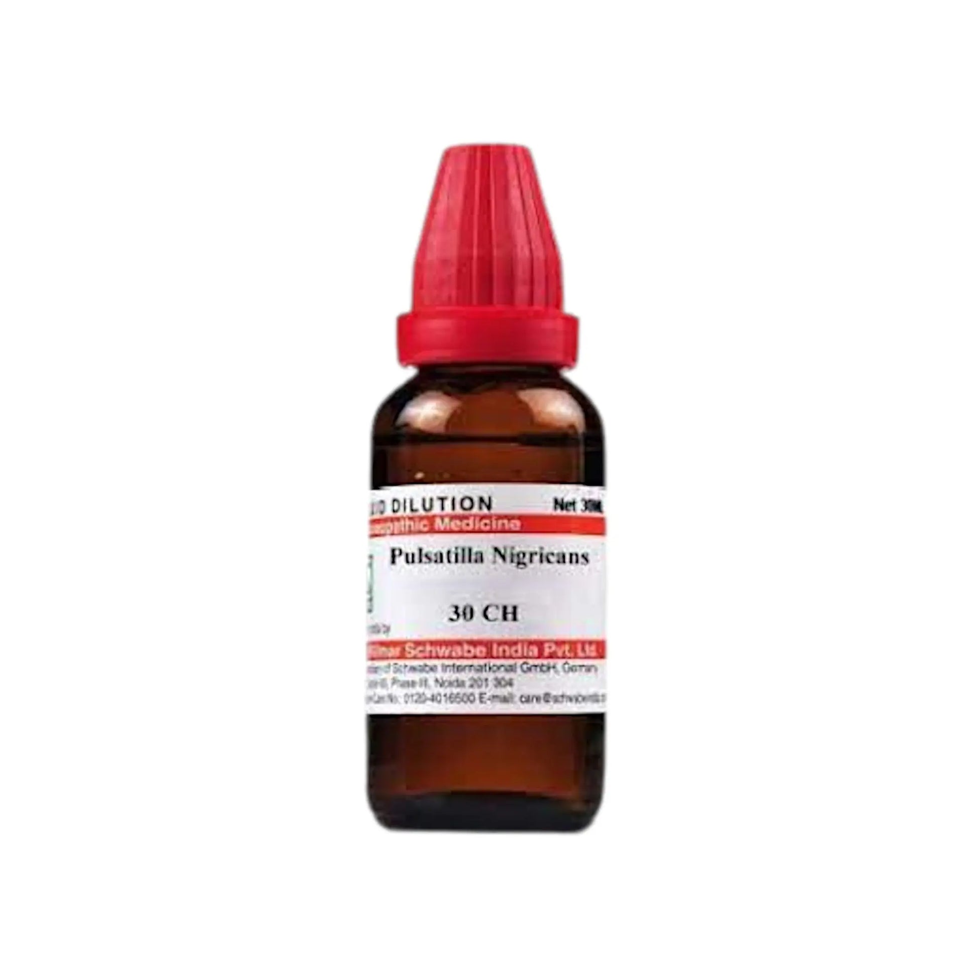 Dr. Schwabe Homeopathy - Pulsatilla Nigricans 30CH Drops 30 ml - my-ayurvedic