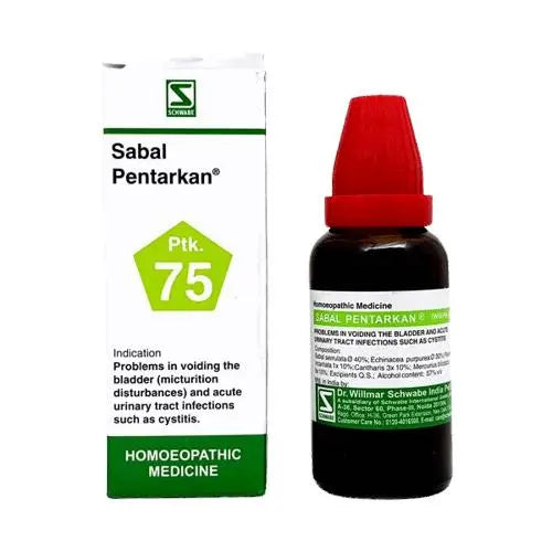 Dr. Schwabe Homeopathy - Sabal Pentarkan Drops 30 ml - my-ayurvedic