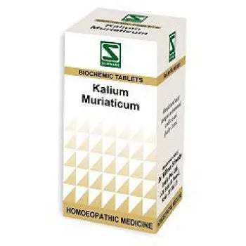 Dr. Schwabe Homeopathy - Schuessler Salt Kalium Muriaticum 6x Tablets 20 g - my-ayurvedic