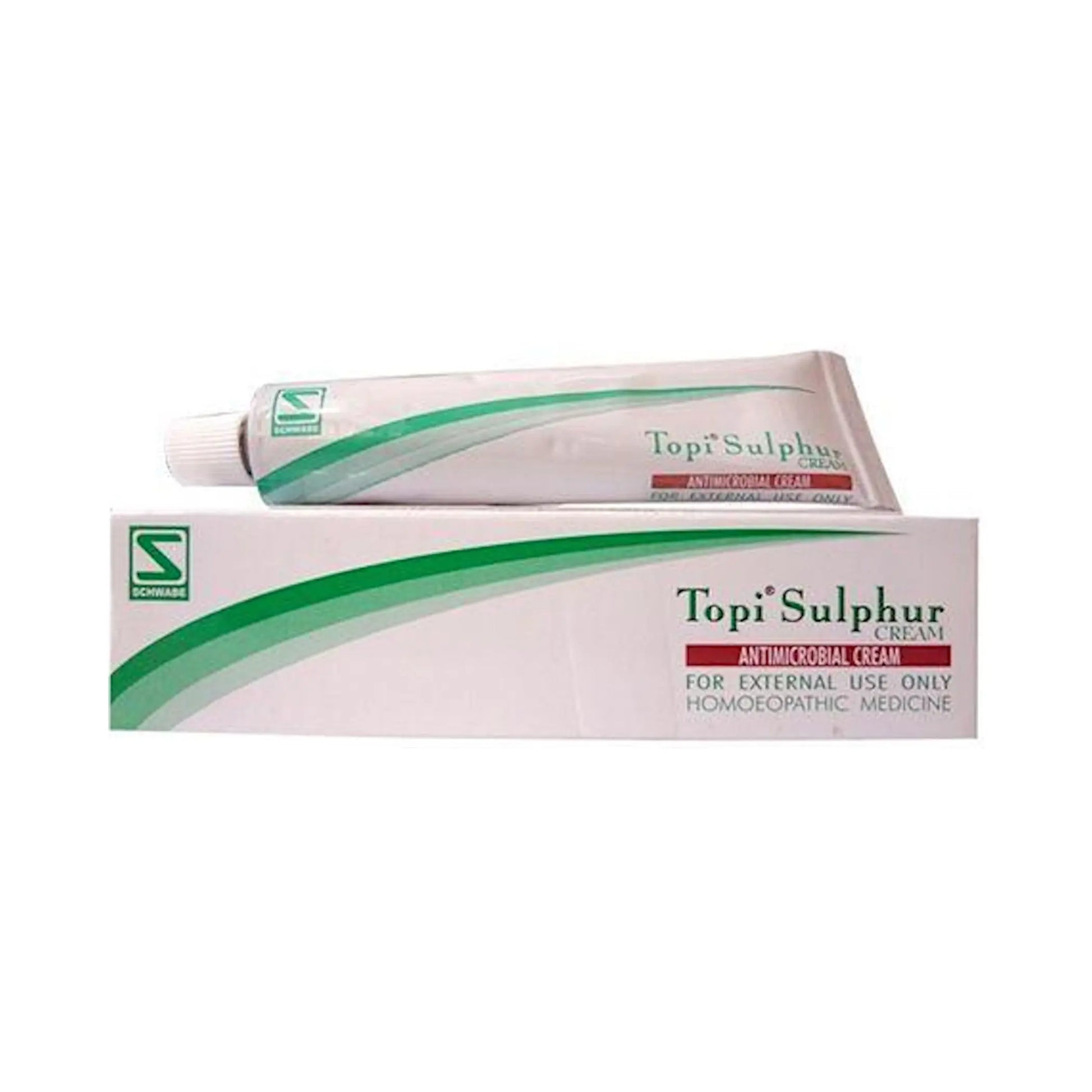 Dr. Schwabe Homeopathy - Topi Sulphur Cream 25 g - my-ayurvedic