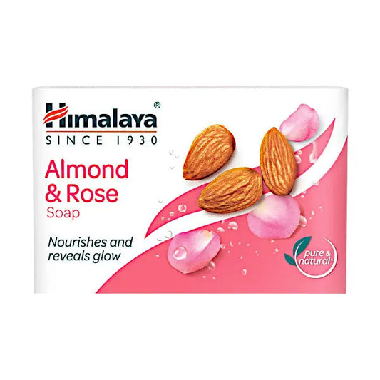 Himalaya Herbals - Almond & Rose Soap 125 g - my-ayurvedic