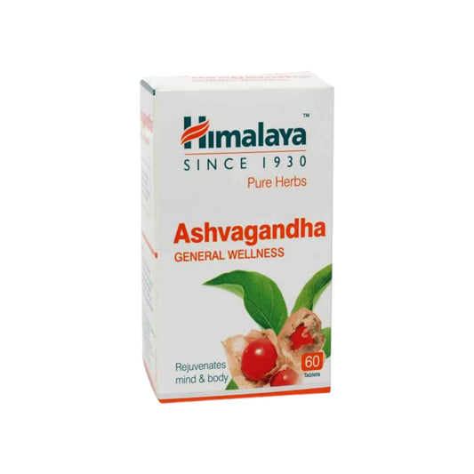 Himalaya Herbals - Ashvagandha 60 Tablets - my-ayurvedic