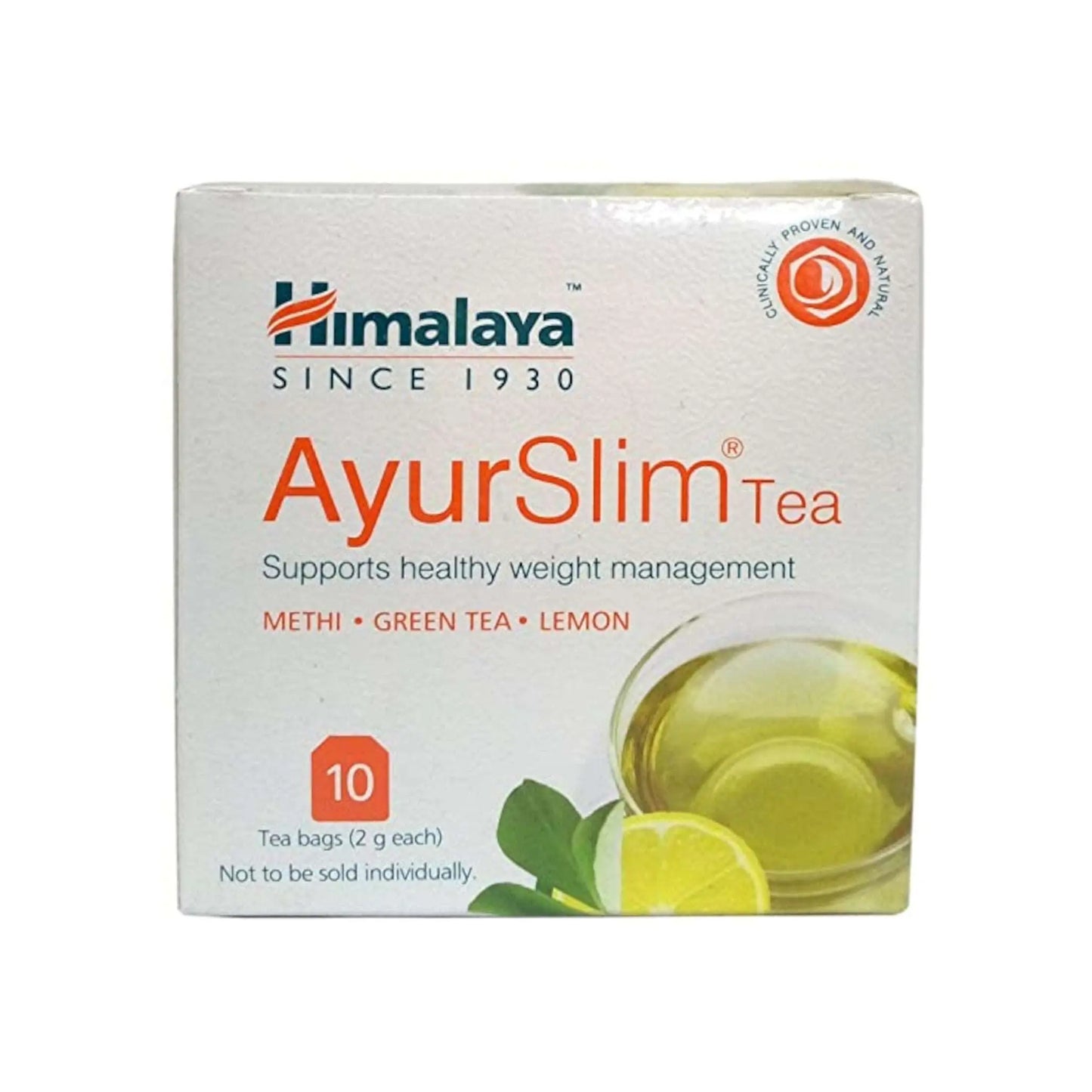 Himalaya Herbals - AyurSlim Tea 10 x 2 g - my-ayurvedic