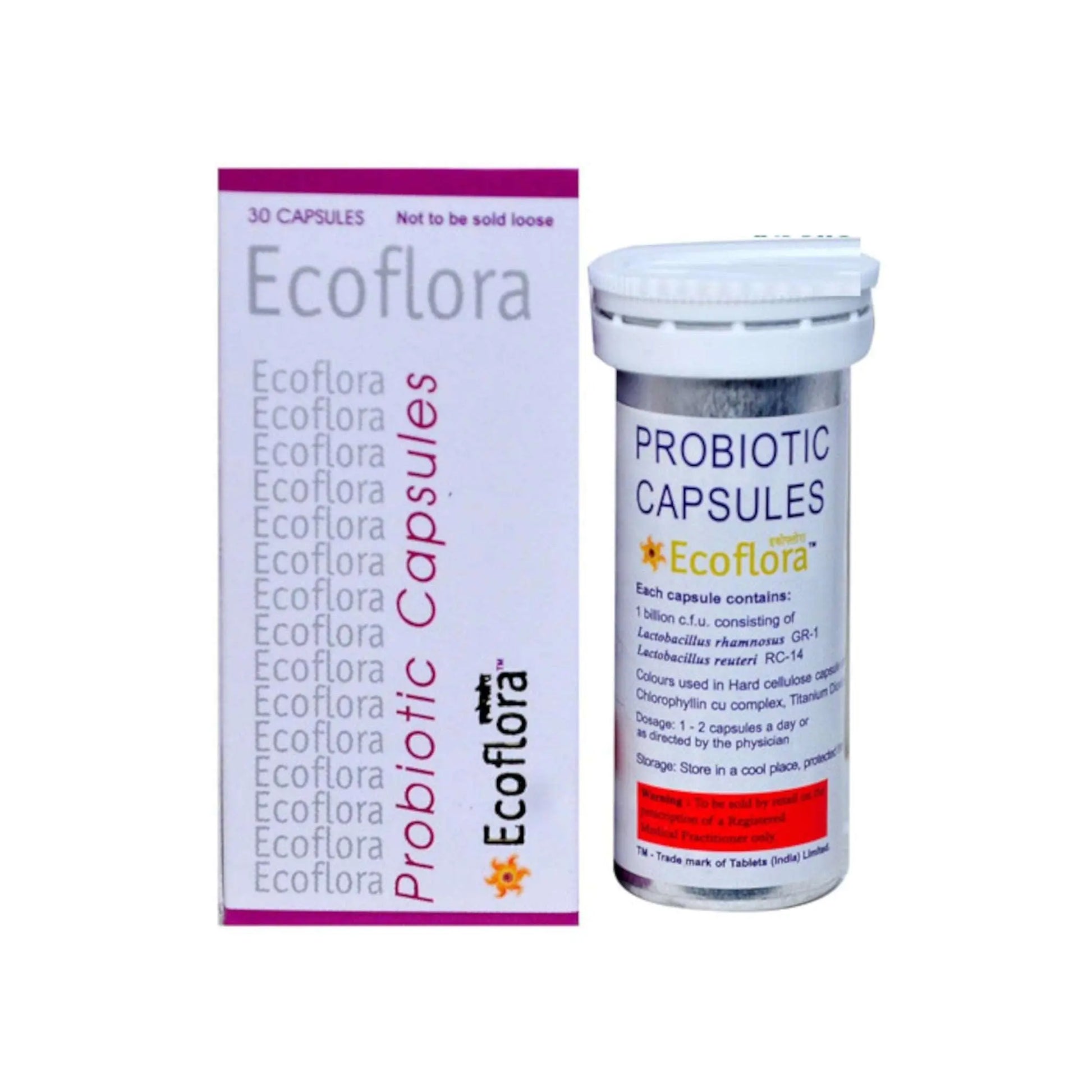 India Limited - Ecoflora 30 Capsules - my-ayurvedic