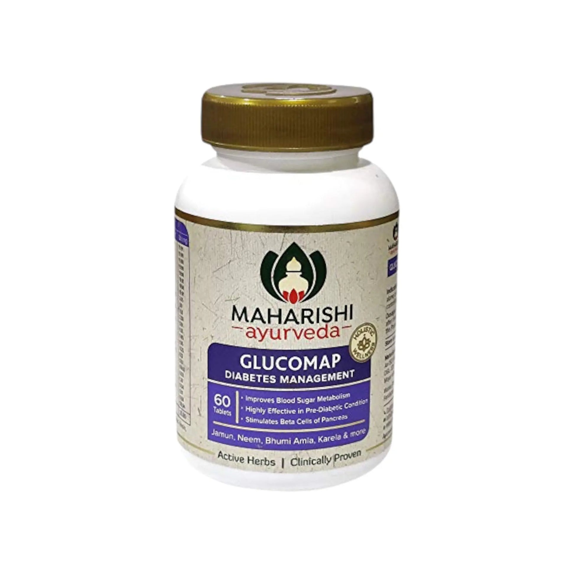 Maharishi Ayurveda - Glucomap 60 Tablets - my-ayurvedic