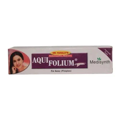 Medisynth Aquifolium Cream 20 g – homeopathic cream for acne and clear skin support