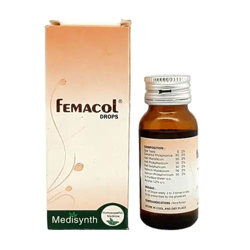 Medisynth - Femacol Drops 30 ml - my-ayurvedic