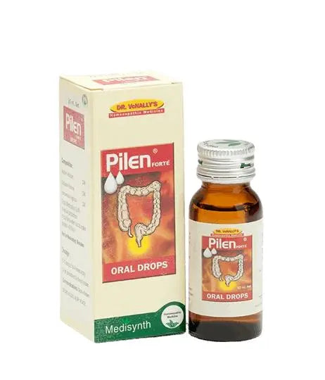 Medisynth Pilen Forte Drops 30 ml – homeopathic drops for piles and anal discomfort relief